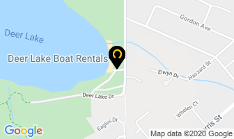 Deer Lake Boat Rentals in Brant map