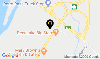 Deer Lake Motel in Deer Lake map