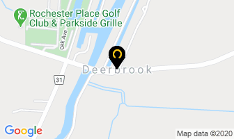 Deerbrook Marina in Essex County map