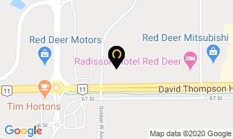 Deermart Equipment Sales Ltd in Red Deer map