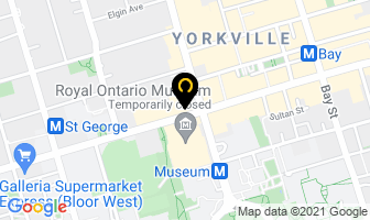 Definity Salon in Toronto map