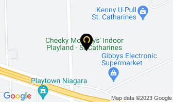 Dekkor (North America) Inc in St. Catharines map