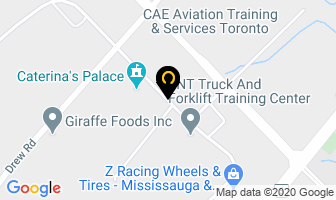 Del in Mississauga map