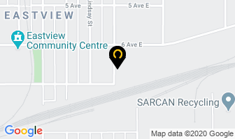Del Equipment Ltd in Regina map
