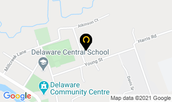 Delaware Electric in Delaware map