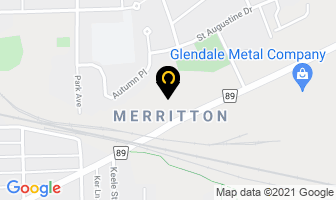 D'elia Automotive in St. Catharines map