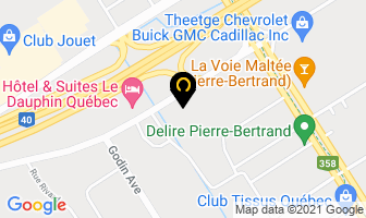 Delisle Monuments Inc in Ville de Québec map