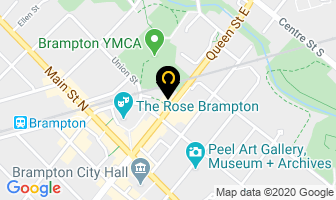 Delmar Beauty Salon in Brampton map