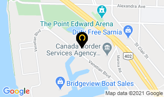 Delmar International Inc in Point Edward map