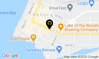 Delorme Jerome Chartered Accountant in Kenora map