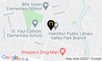 Delta Florist in Stoney Creek map