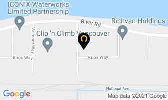 Delta Friction Products Inc in Richmond map