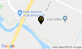 Delta Marketing in Brossard map