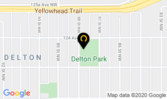 Delton Community League in Kenora map