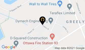 Delvon Construction Corp in Ottawa map
