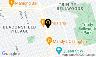 Delysees Luxury Desserts in Toronto map
