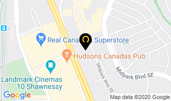 Demong Associate Eyecentre in Calgary map