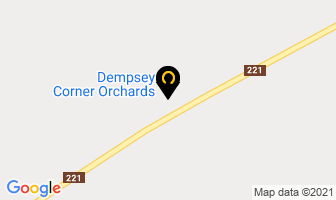 Dempsey Corner Orchards in Aylesford map