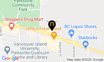 Dene Roberts Inc in Nanaimo map