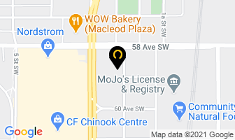 Dennis Kolba Criminal Law Office in Calgary map