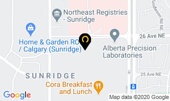 Dental Care For Children in Calgary map