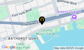 Dentist On Harbourfront in Toronto map