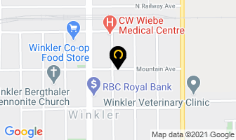 Denture Clinic Oral Tru in Winkler map