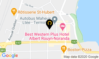 Denturologiste Bessette Louis D D in Rouyn-Noranda map
