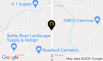 Denz Auto Repair in Camrose map