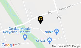 Dependable Marking Systems Limited in Oshawa map