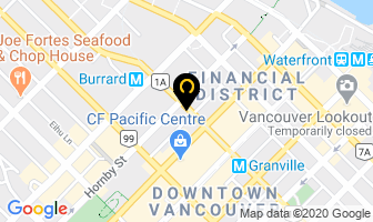 Derek Oil & Gas Corp in Vancouver map