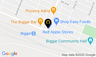 Derks Custom Cars in Biggar map