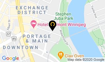 Derksen Printers in Winnipeg map