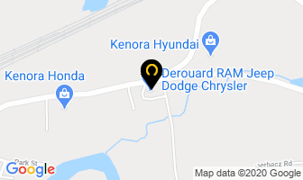 Derouard Motor Products Ltd in Kenora map