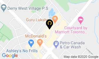 Derry Village Ida Pharmacy in Mississauga map