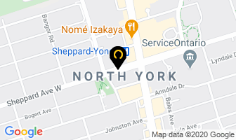 Desai Law in North York map