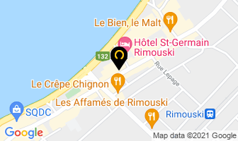 Desaulniers Avocats in Rimouski map