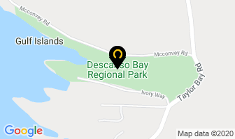 Descanso Bay Regional Park in Nanaimo map