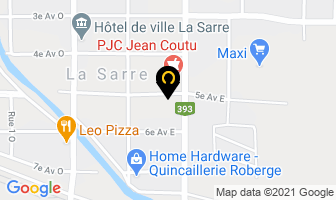 Deschesnes in La Sarre map