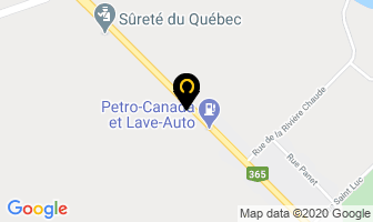 Desharnais Gaz Bar in Pont-rouge map
