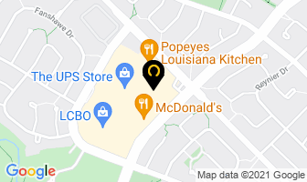 Desi Flavors in Brampton map