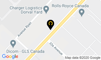 Design Ek in Dorval map