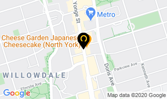 Designer Shades in North York map