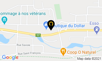 Desjardins Claude Dr in Kedgwick map