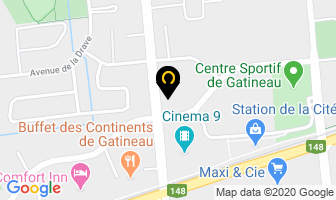 Desjardins Daniel in Gatineau map