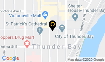 Desjardins Financial Securities in Thunder Bay map
