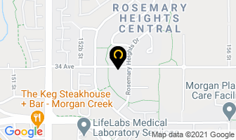 Desjardins Financial Security in Surrey map