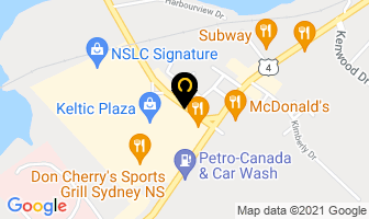 Destination Cape Breton Association Vistorinformation Centre in Sydney map