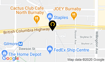 Destination Honda Burnaby in Burnaby map