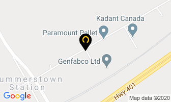 Devanco Canada Inc in Summerstown map